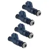 4 Piezas 0280155712 4621116 90487344 Son Adecuadas para Inyectores de Combustible Cadillac Opel