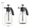 Frasco Spray de Espuma para Lavagem de Carros Pressão de Ar Manual Bico de Pistola de Água de Alta Pressão Frasco de Plástico Líquido para Lavagem de Carros Acelerador de Cera d'Água Rega Doméstica de Flores