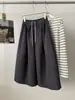 Calça cropped retrô de veludo cotelê estilo japonês para mulheres, versão coreana de outono, tamanho pequeno, calça pantalona patchwork, calça balloon que afina e valoriza a silhueta