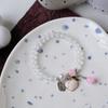 Yiwu Pulsera de Perlas para Pequeños Artículos al por Mayor Joyería con Cuentas de Cristal Pulsera de Mano para Parejas Estudiantes Niños Joyería para Mujer al por Mayor