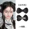 Ventas Directas de Fábrica Peluca Infantil Niña Lazo Trenza Moño de Cabello Artificial Cabeza Redonda Trenza Espina de Pescado Peluca para Bebé Escribiendo