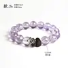 Design Original Cristal Natural Ametista Cristal Branco Forma Irregular Quartzo Rutilado Púrpura Simples Alto Padrão Novo Estilo Chinês Fonte Atacadista