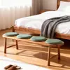 Banco Nórdico de Madera Maciza para Uso Doméstico, Banco al Pie de la Cama para Dormitorio, Banco para Cambiar Zapatos en la Entrada, Banco Largo de Madera Natural Moderno para Sala de Estar de Apartamento Pequeño