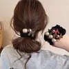 Elástico de Cabelo Bola de Cachorro de Desenho Animado para Mulheres 2025 Novo Estilo Personalizado Simples Faixa de Cabelo Elástico de Borracha High-End Elástico Alto