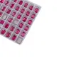 Nuevo Arte de Uñas Diamante Flash Rojo Rosa Rectangular Octagonal Joyería de Diamante para Uñas Planos de Fondo Diamante de Forma Especial Decoración de Uñas Venta al Por Mayor