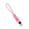 Moldeado por Inyección de PVC Tirador de Cremallera Desmontable Ropa Bolsas Accesorios de Cabeza de Cremallera Cordón de Cremallera Cabeza Tiradora Diseño Desmontable