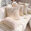 Funda de Almohada de Lujo Ligero Estilo Francés, Almohada Decorativa Simple Vintage para el Hogar, Almohada Decorativa para Sofá y Dormitorio, Funda de Cojín