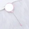 Nuevo Espejo Pequeño de Cuentas DIY, Espejo Mini Portátil de Alta Definición Colorido y Lindo, Espejo de Mano, Al por Mayor en Stock
