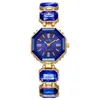 Reloj Pulsera Octagonal de Comercio Exterior Transfronterizo para Mujer, Moda Casual, Reloj para Mujer, Diamante, Fabricante de Relojes Británicos, Venta al por Mayor