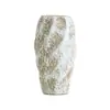 Vaso de Cerâmica Manchado Estilo Wabi-Sabi de Shumen Pacote de Arranjo de Flores Artificiais para Sala de Estar de Casa Utensílios de Flores Decorativos Retrô