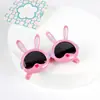Gafas de sol para niños lindas orejas largas conejito personalidad protección UV gafas polarizadas nuevas gafas de sol para bebé moda