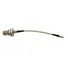 Cable coaxial de RF RG316 de cobre puro niquelado, conector hembra RP-TNC impermeable a conector macho MMCX, conexión inversa de comunicación TNC hembra