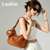 Bolso de pana estilo japonés para estudiante, nuevo y moderno bolso de hombro para mujer, bolso tote cruzado versátil de gran capacidad