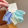 Faixa de Cabelo Colorida com Recorte para Crianças, Corda de Cabelo de Cavalo Alta para Meninas, Elástico de Borracha de Alta Elasticidade e Durabilidade, Acessórios de Cabelo