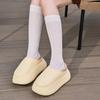 Pantuflas de Algodón Impermeables Lidani para Quirófano para Mujer, Nuevo Estilo Invierno 2025, Forradas de Felpa, Cálidas, de Suela Gruesa, Antideslizantes, Zapatos de Enfermera