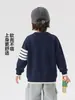Suéter Europeo para Niños Invierno Espesado Top para Niños 2026 Nueva Ropa para Niños Bebés Niños Pequeños Ropa de Invierno