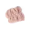 Amazon Joias Transfronteiriça Banda de Cabelo de Coral Fleece Coreano Pulseira de Pulso Lavagem Facial Plush Maquiagem Presente Laço