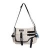 2026 Nova Bolsa Transversal Estilo Japonês Ins Mochila Funcional de Utilidade Grande Capacidade para Homens Bolsa Mensageira da Marca Trendy para Estudantes Mulheres