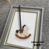 Em estoque atacado novo pingente cavalo de balanço fofo decorativo pu pingente de bolsa feminina pingente de carro pingente de pônei
