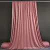 Boda Tela Elástica de Doble Cara Seda de Leche Diseño Salón de Bodas Cortina de Techo Negra Coreana Tela Decoración Escenario