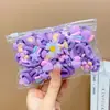 Novo Elástico de Cabelo Infantil com Polegar, Elástico Infantil, Acessórios de Cabelo Fofos para Meninas, Elástico de Cabelo, Não Machuca o Cabelo e Tem Boa Elasticidade