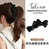 Pinza de Garra para Cola de Caballo Alta de Satén Estilo Coreano para Mujer Sensación de Alta Gama 2026 Nuevo Pinza para el Cabello Parte Posterior de la Cabeza Pinza Banana Pinza Vertical Pinza Retorcida