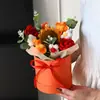 Flores de Punto Simuladas, Claveles, Adornos de Girasol, Souvenirs Creativos, Pequeños Regalos, Adornos y Accesorios, Venta al por Mayor Transfronteriza
