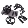 Juego combinado de rueda abdominal y flexiones para comercio exterior, entrenador completo multifuncional de rueda abdominal, juego de siete piezas para fitness