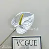 Plantas Verdes Artificiais: Lírio da Paz, Lírio de Fogo, Lírio da Paz Branco, Lótus da Paz para Arranjos de Flores de Casamento, Exibição de Decoração de Casa