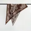 Bufanda Triángulo Jacquard Paisley Gruesa de Invierno Ropa Exterior de Moda Cachemira Sintética Estilo Coreano Accesorio Transfronterizo para Mujer Chal Venta al por Mayor