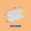 4.0 Tablero Perforado Accesorios Metálicos Sin Clavos Sin Taladrar Hogar Pared Pared Engrosada Simple Estante Gancho