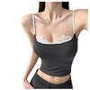 9122# Camisola Sexy de Renda Rayon Temperamento Feminino Verão 2024 Peça de Sobrepor Jaqueta Slim Fit
