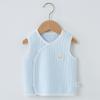 Chaleco para bebé recién nacido chaleco primavera, otoño e invierno ropa abrigada acolchada para usar debajo puro algodón chaleco top para bebé chaleco pequeño