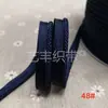 En stock 48 colores poliéster velcro con borde de cordón ribeteado tira de inserción de cuerda para ropa colchas sofás cojines tira de ribete