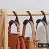 Gancho para Bolsa de Armario, Bolso de Mano, Corbata, Bufanda, Percha Curva, Percha para Ropa, Artefacto para Organizar y Almacenar de Uso Múltiple para el Hogar