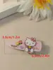 Versão Japonesa e Coreana da Série Sanrio de Presilhas de Cabelo em Acrílico, Grampos de Cabelo Estilo Menina Doce, Presilhas para Franja e Cabelo Lateral, Acessórios de Cabelo