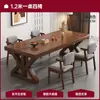 Mesa de Jantar Nórdica para Apartamentos Pequenos, Mesa de Jantar Retangular Simples para Uso Doméstico, Mesa de Escritório, Conjunto de Mesa e Cadeiras de Jantar para Sala de Estar