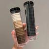 Versão coreana de 20 elásticos de cabelo de alta elasticidade sem costura Acessórios de cabelo simples Anel de cabelo Anel de toalha Atacado