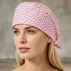 Entrega transfronteriza de gorros quirúrgicos de algodón puro para salones de belleza, gorros universales sin visera, gorros con cola de cúpula, turbantes médicos y pañuelos para la cabeza