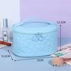 Bolsa de Cosméticos de Gran Capacidad Transfronteriza, Nueva Bolsa de Almacenamiento Linda y Sencilla, Neceser de Viaje Portátil para Mujer con un Toque de Lujo