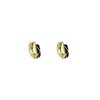 Pendientes de perlas geométricas de lujo, ligeros, de estilo europeo y americano, con forma de corazón, de metal frío, con hebilla irregular y diamantes ahuecados para mujer.