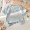 Coleção de Camisetas de Manga Curta Novas de Verão 2026 para Meninas, Liquidação Emocionante, Em Estoque, Envio em 48 Horas