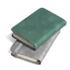 A7 Cuaderno Pequeño Mini Portátil Correa de PU Nota de Negocios Papelería Bloc de Dibujo Venta al por Mayor Personalización 64 Abierto