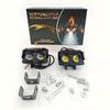 Focos de motocicleta focos dobles luz alta y baja faros de luz fuerte faros led externos luces modificadas para motocicleta al por mayor