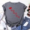 Amazon deseo verano caliente comercio exterior transfronterizo ropa de mujer europea y americana huellas de animales camiseta casual de manga corta