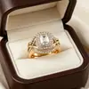 Joyería europea y americana Wish más vendida: anillo de lujo con incrustaciones de circonita de cobre para mujer, anillo de mujer más vendido para ventas transfronterizas, al por mayor