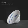 Taza cónica pintada a mano, taza pequeña individual de pared delgada para té, taza individual de cerámica para degustación, taza maestra de porcelana azul y blanca, taza individual para té kung fu