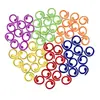 Novo Fivela Marcador Espiral de Metal Ferramenta de Tricô de Lã Mickey Triângulo Flor de Cinco Pétalas Conjunto de Argolas Marcadoras Atacado