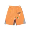 Pantalones Cortos Casuales de Verano Unisex con Estampado de Letras y Logo Ga New Basic