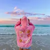 Exportación Dropshipping Talla Europea Amazon Mangas Caídas Hilo Casual Sudadera con Capucha para Mujer Estampado 2D S-5XL